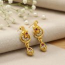 Gold plated earring